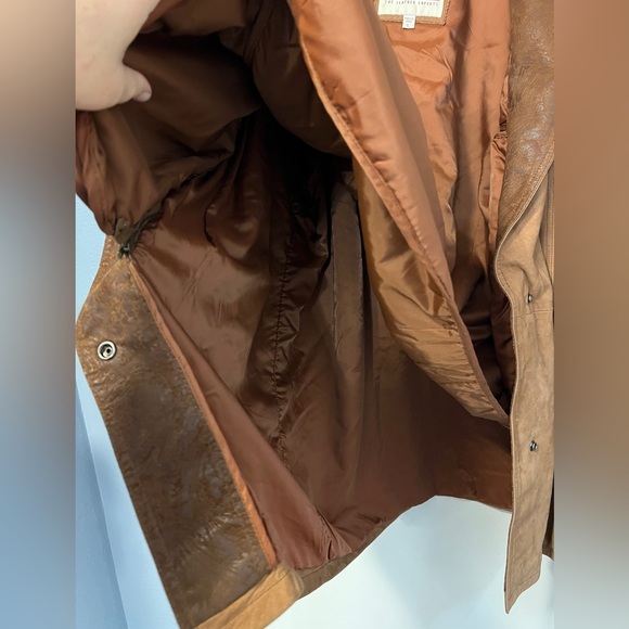 Wilson’s leather vintage women’s heavy coat Large with removable thinsulate vest - Picture 11 of 16